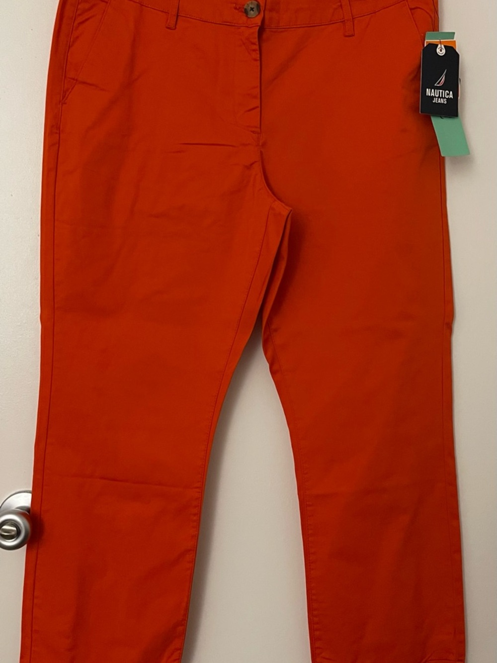 Nautica Orange Chino Pants